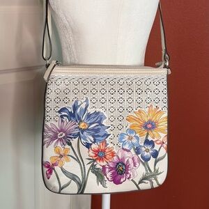 Brighton Terracina Floral Crossbody Bag